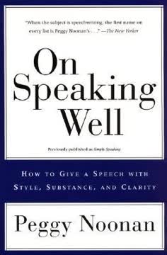 On Speaking Well Summary