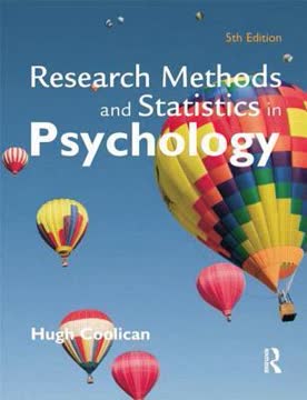 Research methods and Statistics in Psychology Summary