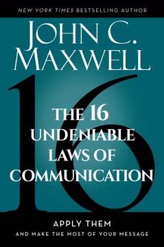 The 16 Undeniable Laws of Communication Summary