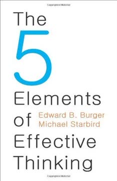 The 5 Elements of Effective Thinking Summary