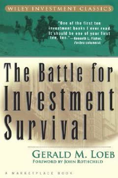 The Battle for Investment Survival Summary