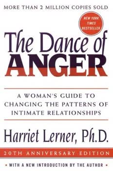 The Dance of Anger Summary