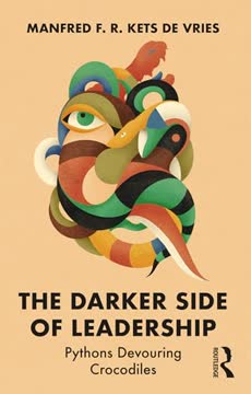 The Darker Side of Leadership by Manfred F.R. Kets de Vries
