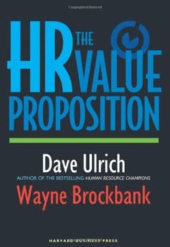 The HR Value Proposition Summary