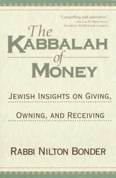 The Kabbalah of Money Summary