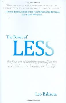 The Power Of Less Summary
