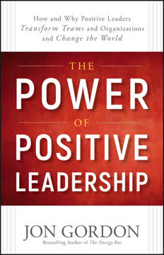 The Power of Positive Leadership Summary