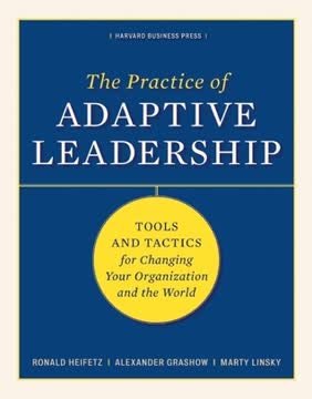The Practice of Adaptive Leadership Summary