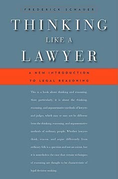 Thinking Like a Lawyer Summary