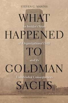 What Happened to Goldman Sachs Summary