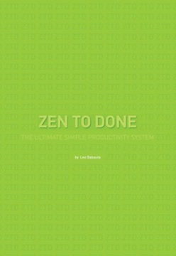 Zen to Done Summary