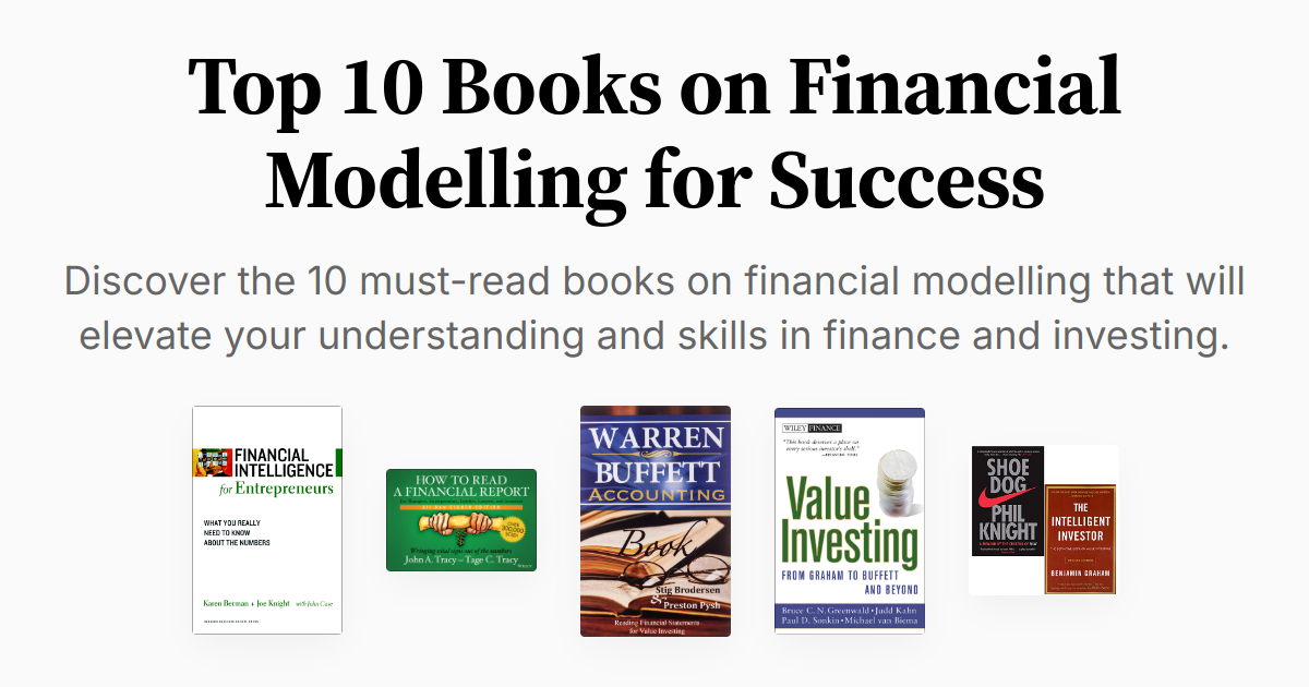 Top 10 Books on Financial Modelling for Success | Summaries & Audio