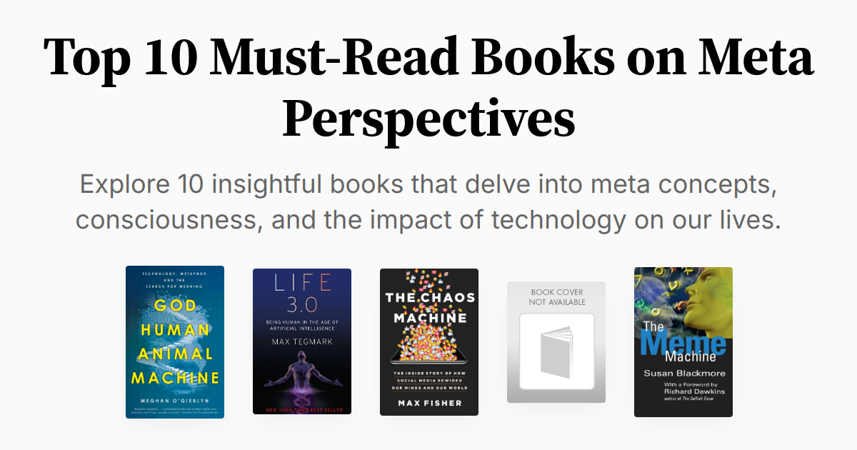 Meta Level Refection Book Top 10 Must-Read Books on Meta Perspectives | Summaries & Audio