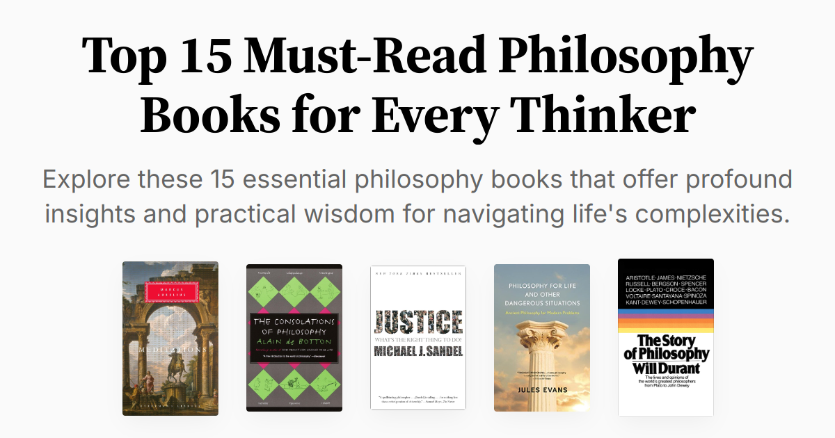 top-15-must-read-philosophy-books-for-every-thinker-summary-audio