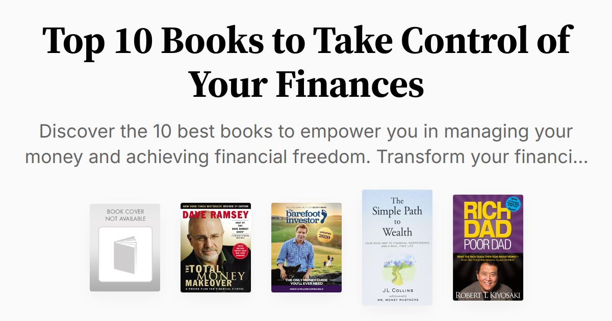 Top 10 Books to Take Control of Your Finances | Summaries & Audio