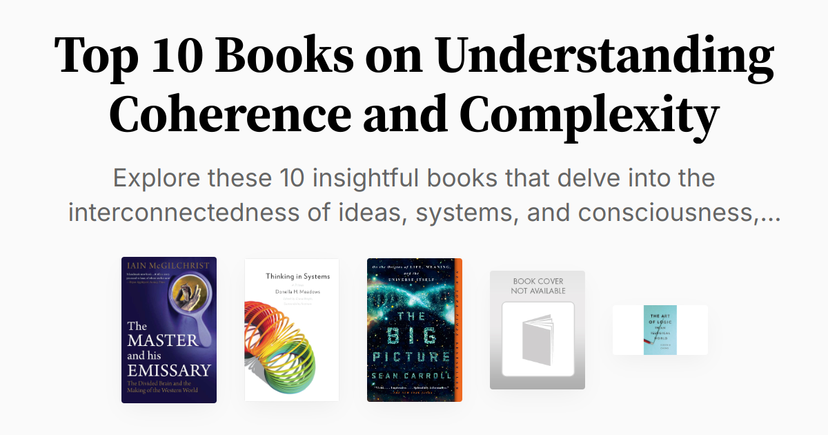 Understanding Books Top 10 Books on Understanding Coherence and Complexity | Summaries & Audio